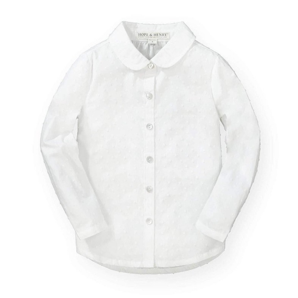 Hope & Henry Peter Pan Collar Top Blouse size 18-24 months